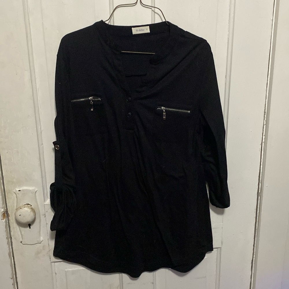Black dressy top